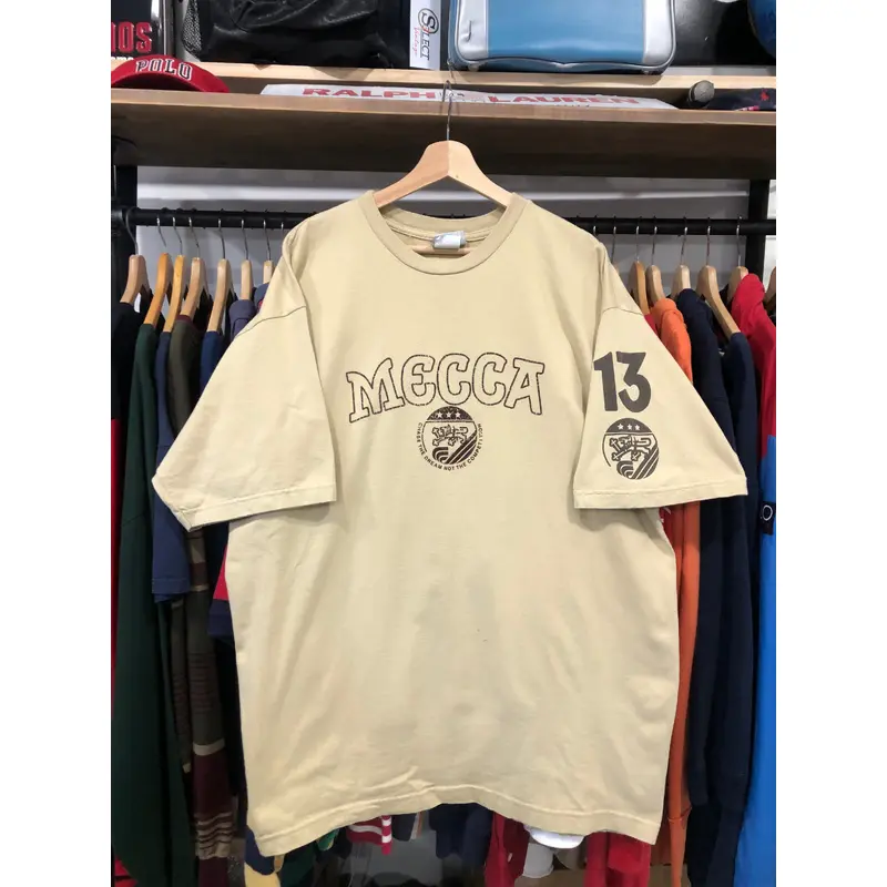 Vintage Mecca Spellout Tee Size 2XL