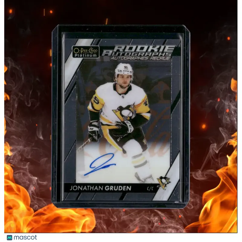 2023-24 O-Pee-Chee Platinum Jonathan Gruden Rookie Auto #R-JG