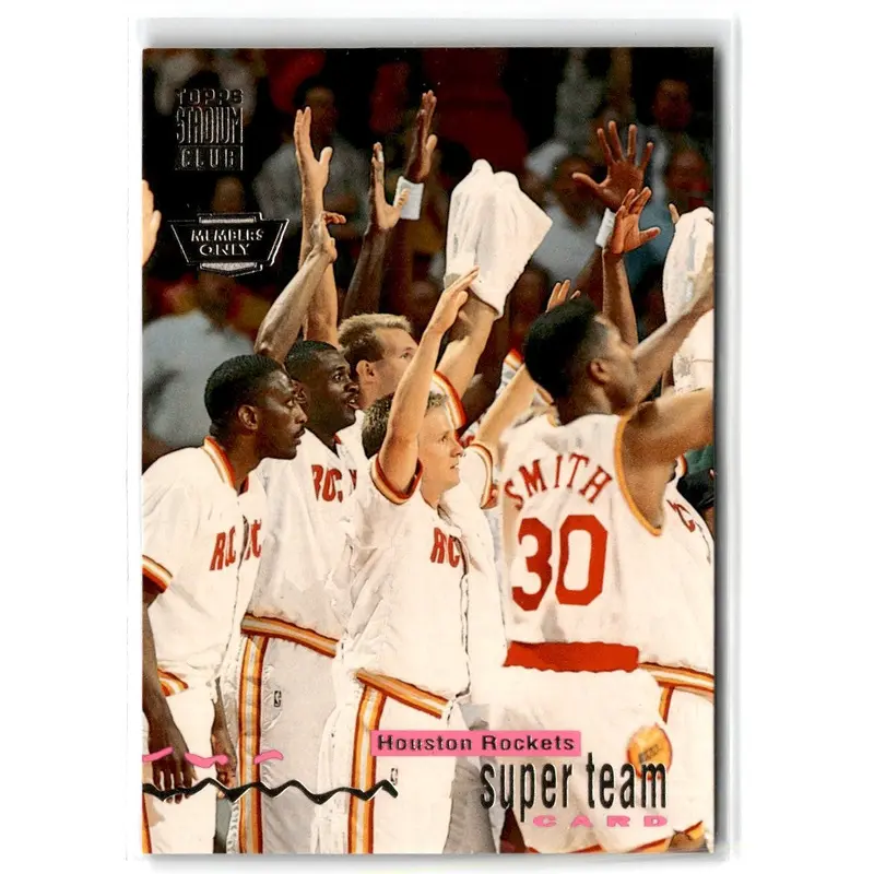 1993 Stadium Club Super Teams Houston Rockets #10