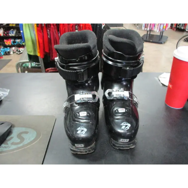 Used Dalbello Green Gaia 2 Size 21.5 Downhill Skis Boots