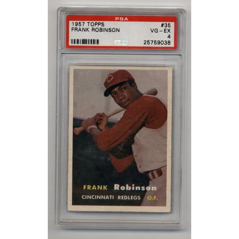 Frank Robinson 1957 Topps Rookie #35 PSA 4 Very Good-Excellent