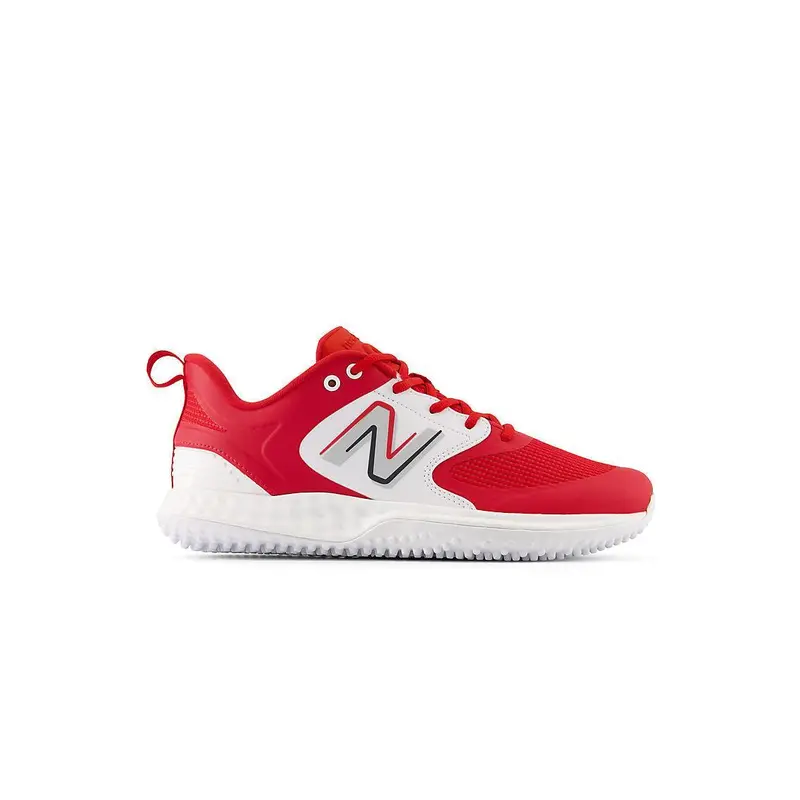 New Balance Men's Fresh Foam 3000 V6 Turf Baseball Shoes - Red with White - T3000TR6