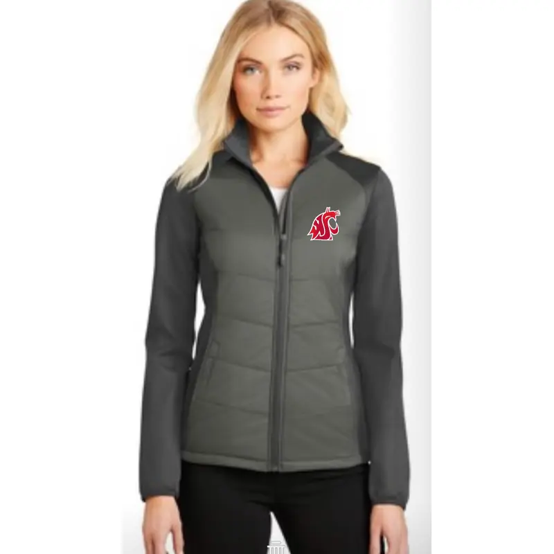 Port Authority Ladies Embroidered Hybrid Soft Shell Jacket