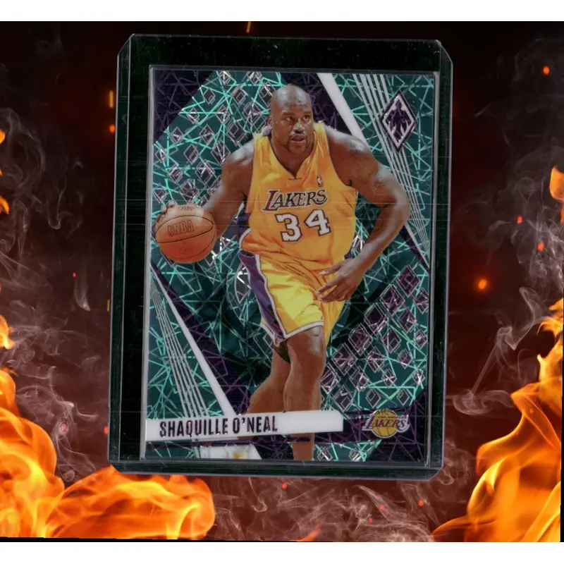 2023-24 Panini Phoenix Shaquille O'Neal Teal Laser #41