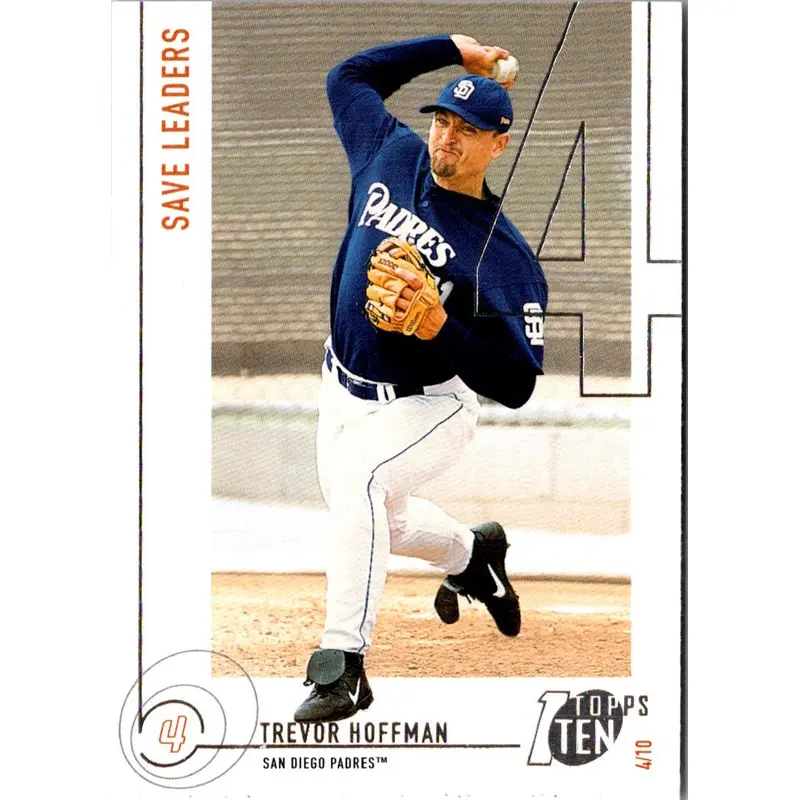 2002 Topps Ten Trevor Hoffman #165