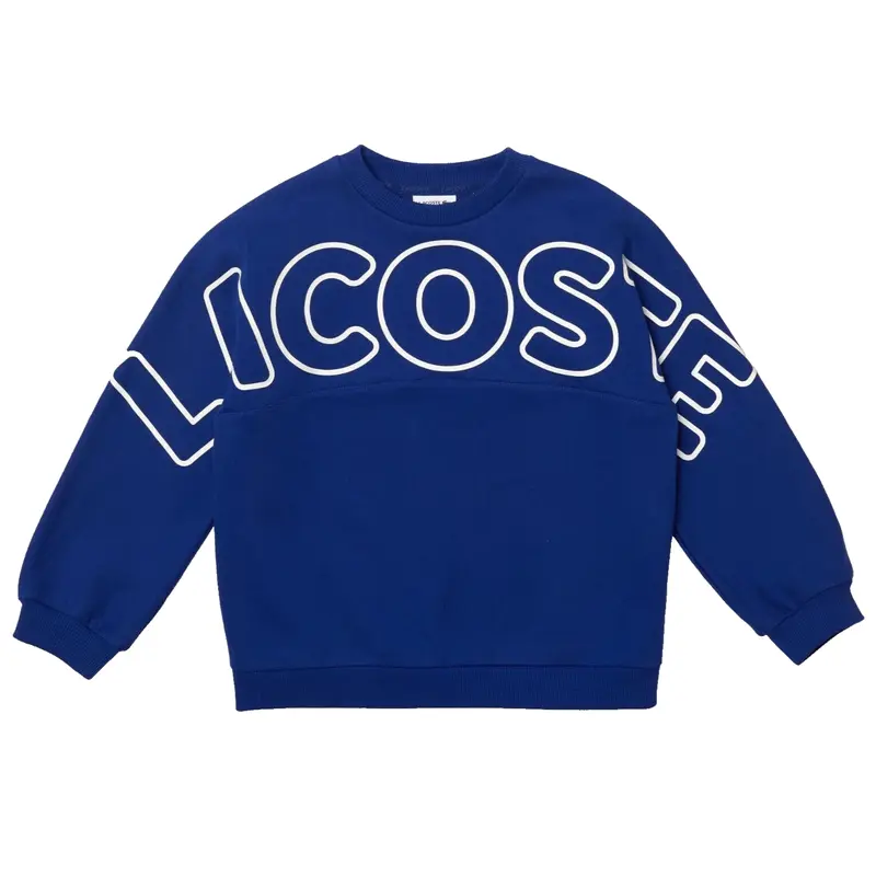 LACOSTE BLUE LACOSTE SWEATER KIDS SJ6835 BDM