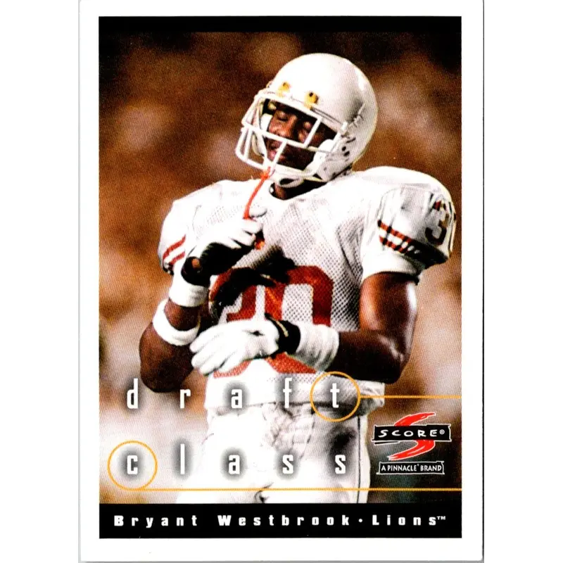 1997 Score Bryant Westbrook #278 Rookie