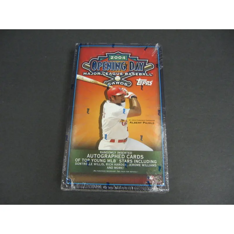 2004 Topps Opening Day Baseball Box