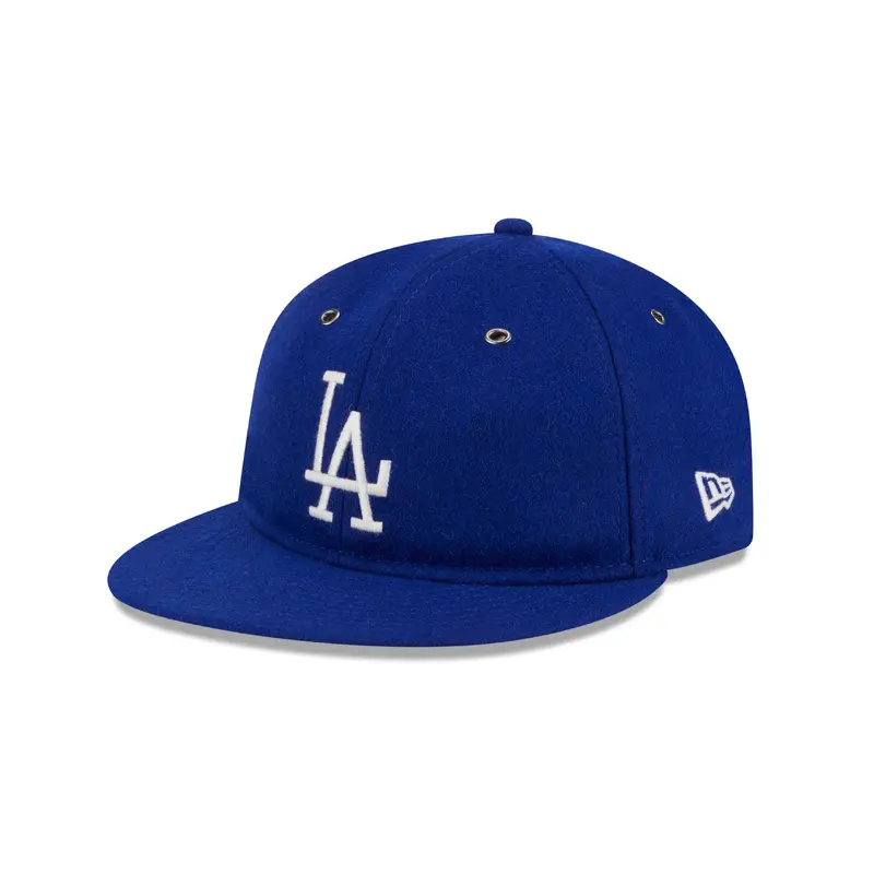 New Era - 59FIFTY  Retro Crown - WOOL - Los Angeles Dodgers - Dark Royal Blue