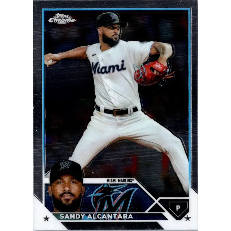 2023 Topps Chrome Sandy Alcantara #74