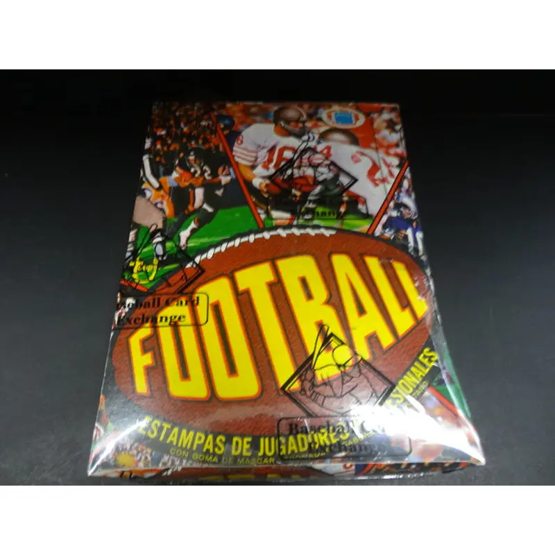 1977 Topps Football Unopened Mexican Wax Box