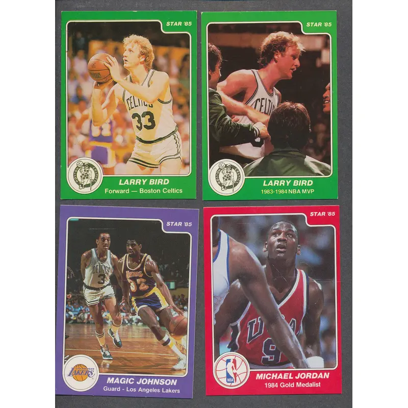 1984/85 Star Basketball Near Set (missing Jordan) NM NM/MT