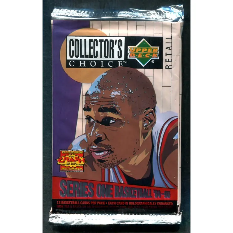 1994/95 Upper Deck Collector's Choice Basketball Unopened Series 1 Pack (Retail) (12)