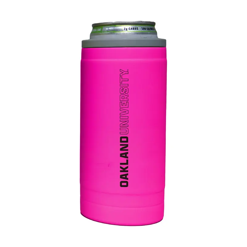 Oakland 12oz Electric Stacked Soft Touch Slim Coolie