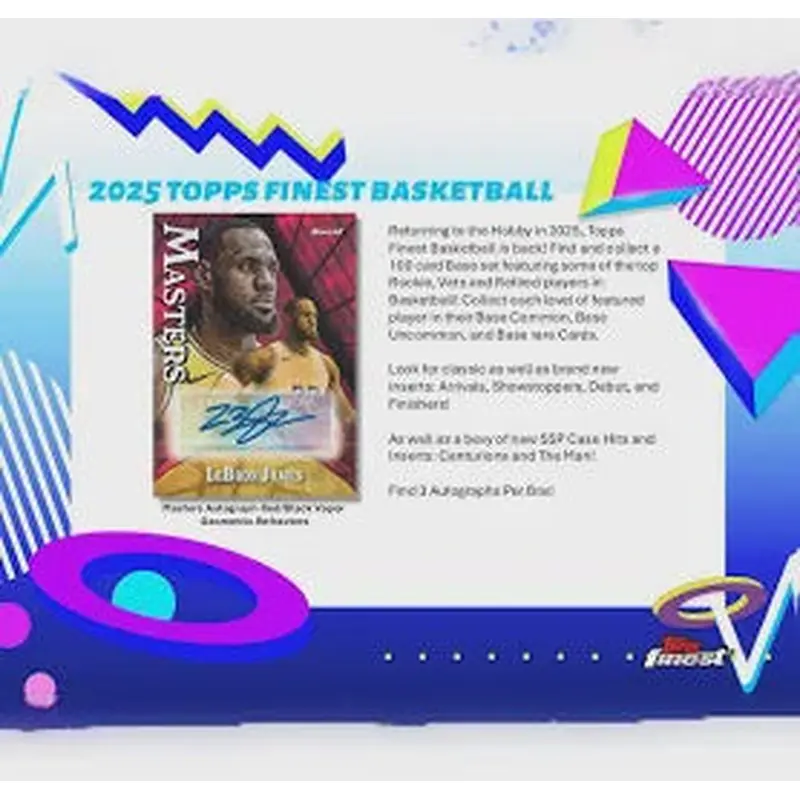 2024-25 Topps Finest Basketball Breakers Delight Hobby Box