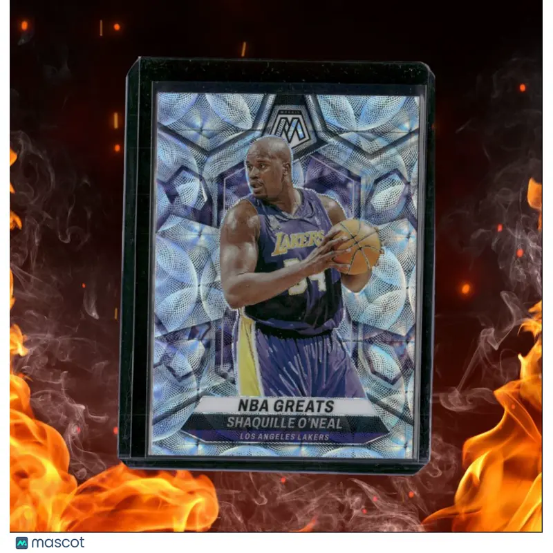 2023-24 Panini Mosaic Shaquille O'Neal NBA Greats Scope Prizm #296
