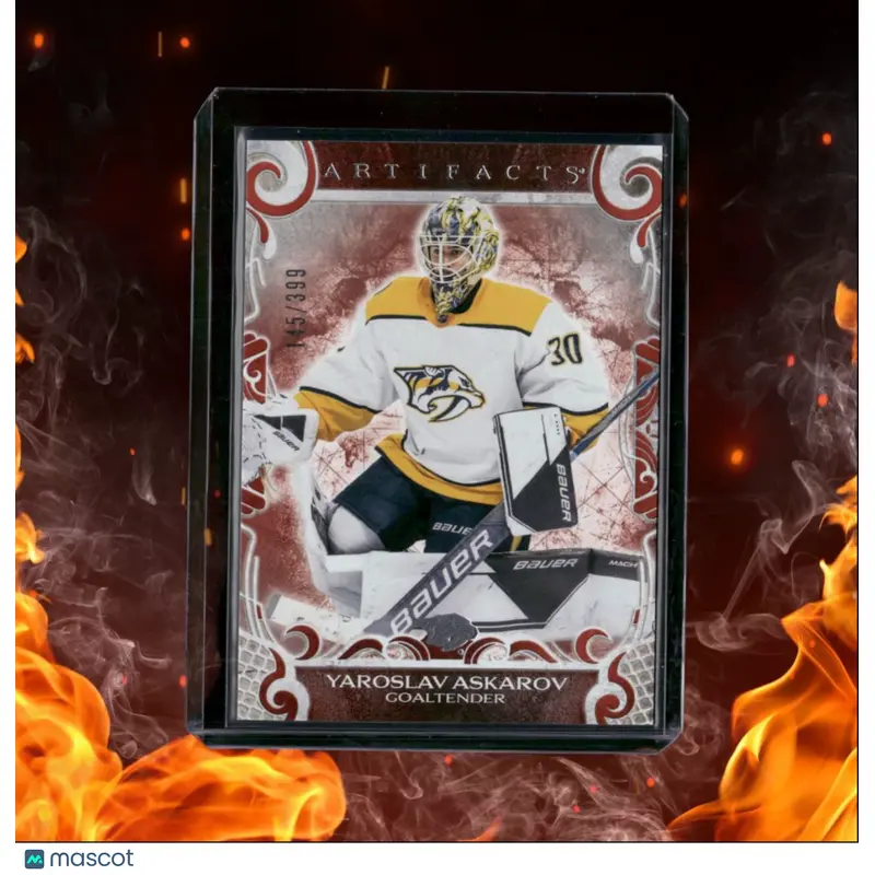 2024-25 Upper Deck Artifacts Yaroslav Askarov Ruby 145/399 #115