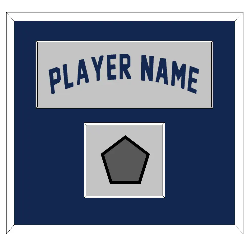 Atlanta Name & World Series Champions Patch - Road Gray - Single Mat 3