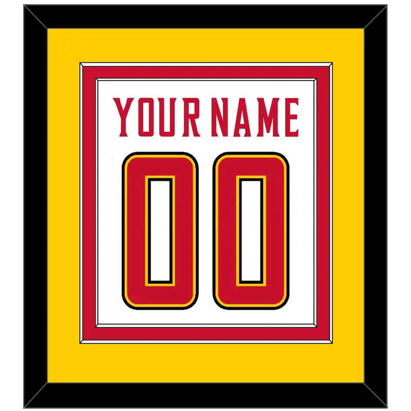 Maryland Basketball Name & Number - Home White (2013-2015) - Double Mat 5