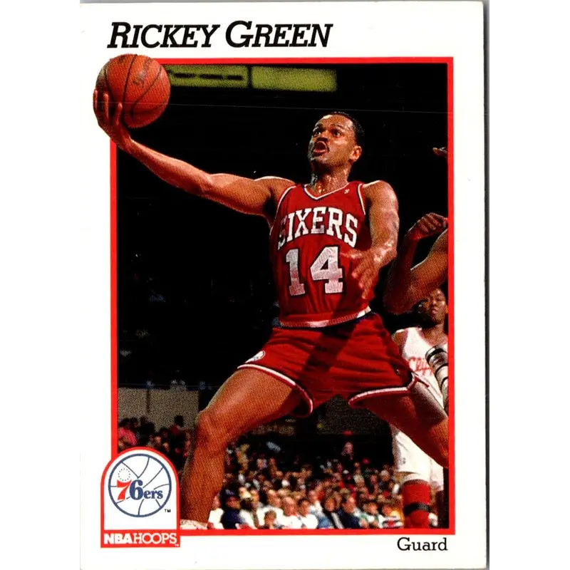 1991 Hoops Rickey Green #160