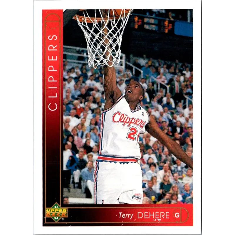 1993 Upper Deck Terry Dehere #335 Rookie