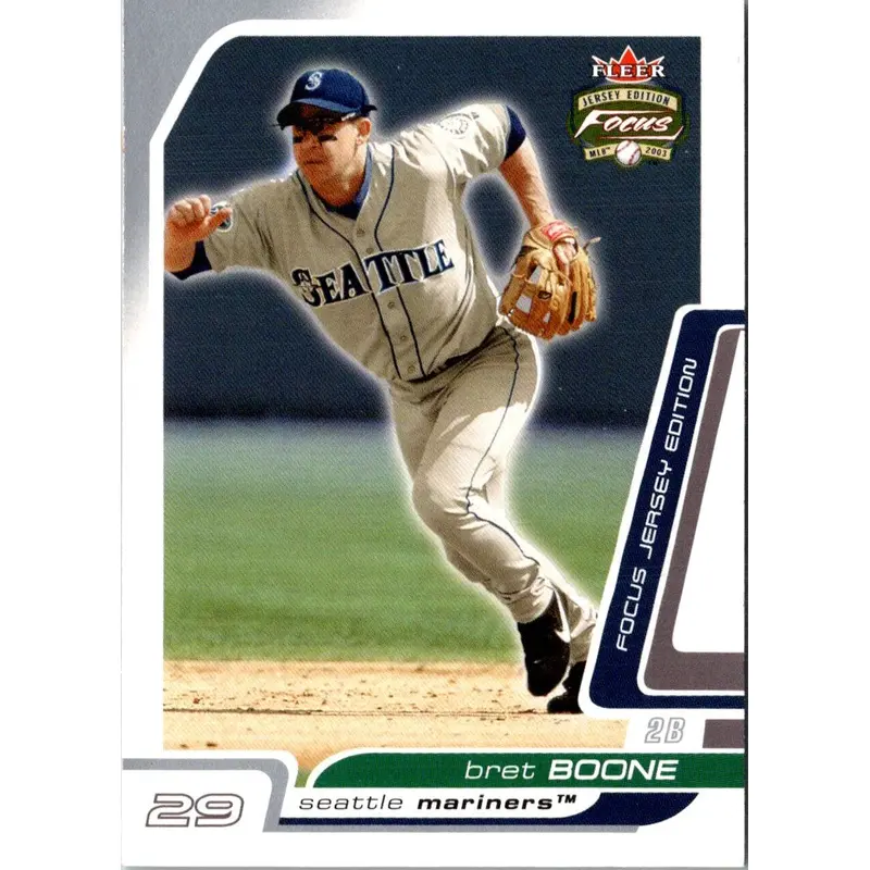 2003 Fleer Focus Jersey Edition Bret Boone #75