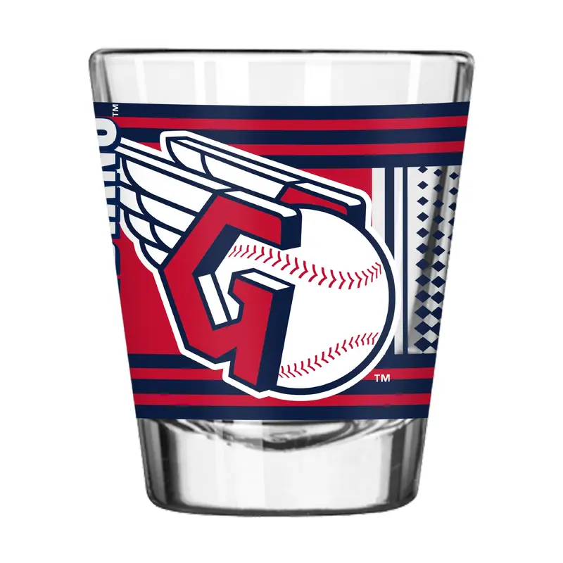 Cleveland Guardians 2oz Hero Shot Glass