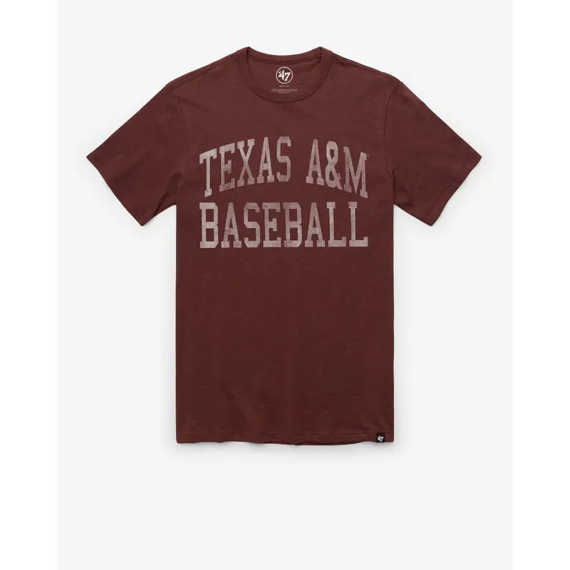 TEXAS A&M AGGIES CLASSIC BLOCK '47 SCRUM TEE