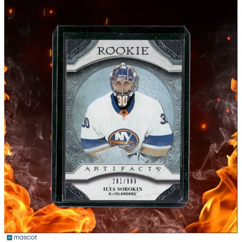 2020-21 Upper Deck Artifacts Ilya Sorokin Rookie 281/999 #RED199