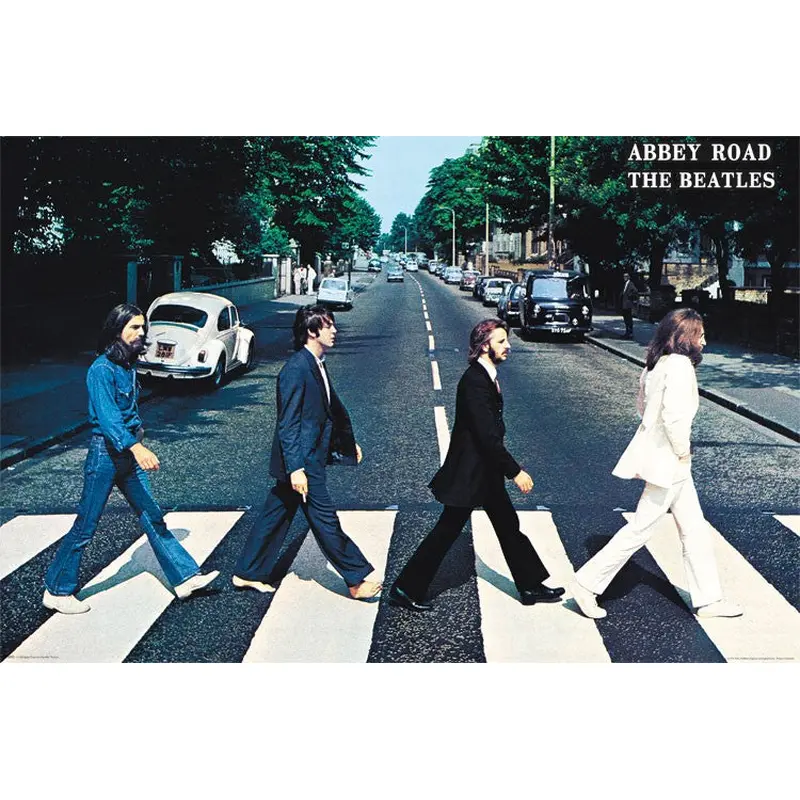 The Beatles Abbey Road (1969) Album Cover Poster - Trends International
