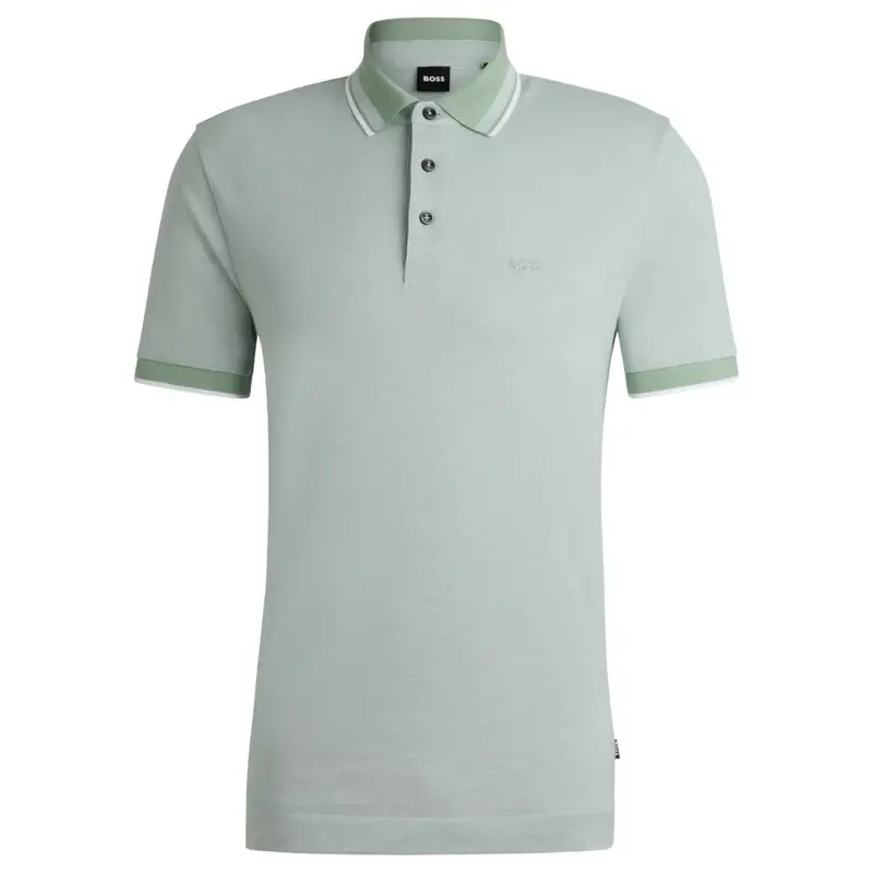 HUGO BOSS MENS POLO GREEN H PROUT 141 50521116330