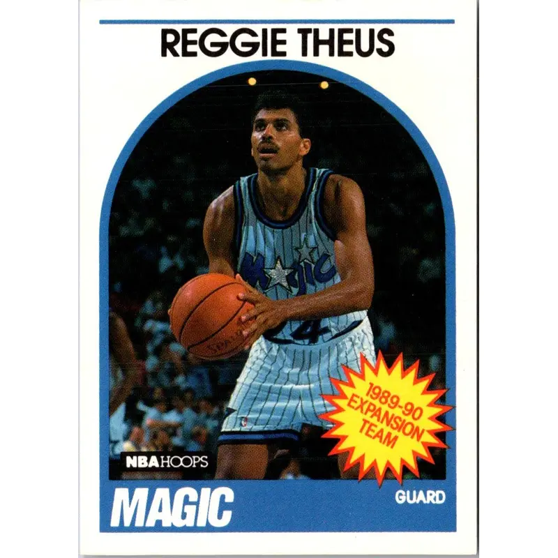 1989 Hoops Reggie Theus #302