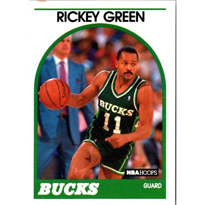 1989 Hoops Rickey Green #56