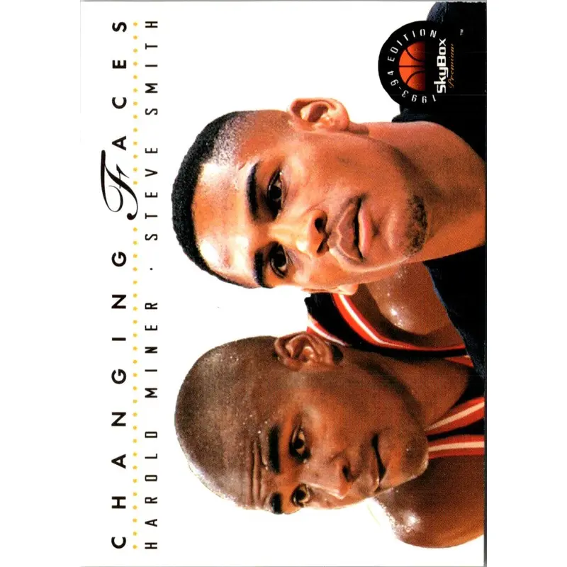 1993 SkyBox Harold Miner/Steve Smith #305
