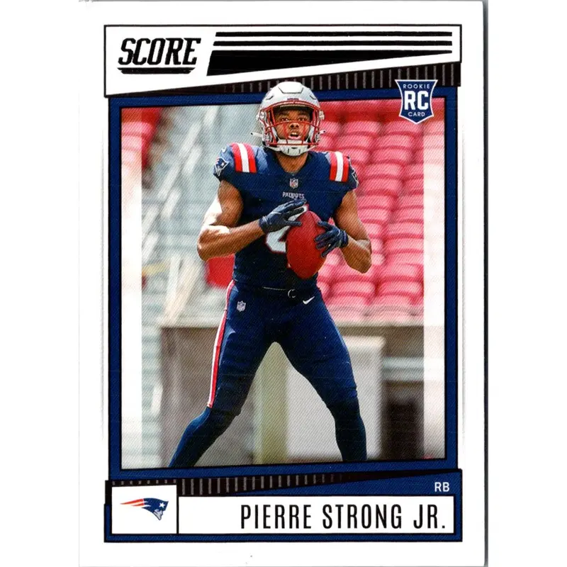 2022 Score Pierre Strong Jr. #337 Rookie