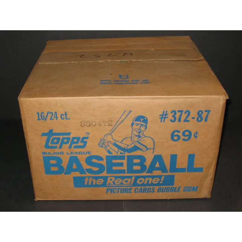 1987 Topps Baseball Cello Case (16 Box) (Authenticate)
