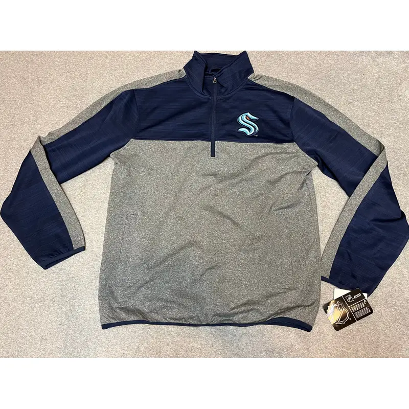 Seattle Kraken Embroidered 1/4 zip