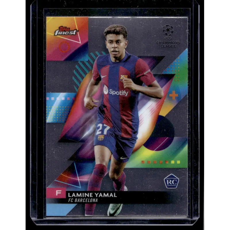 2023-24 Topps Finest UEFA Club Competitions - Lamine Yamal #50 RC
