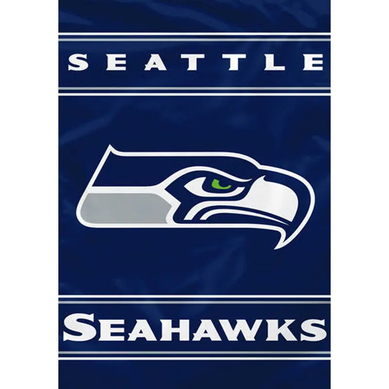 Seattle Seahawks Official Premium 28x40 NFL Team Banner - BSI Products