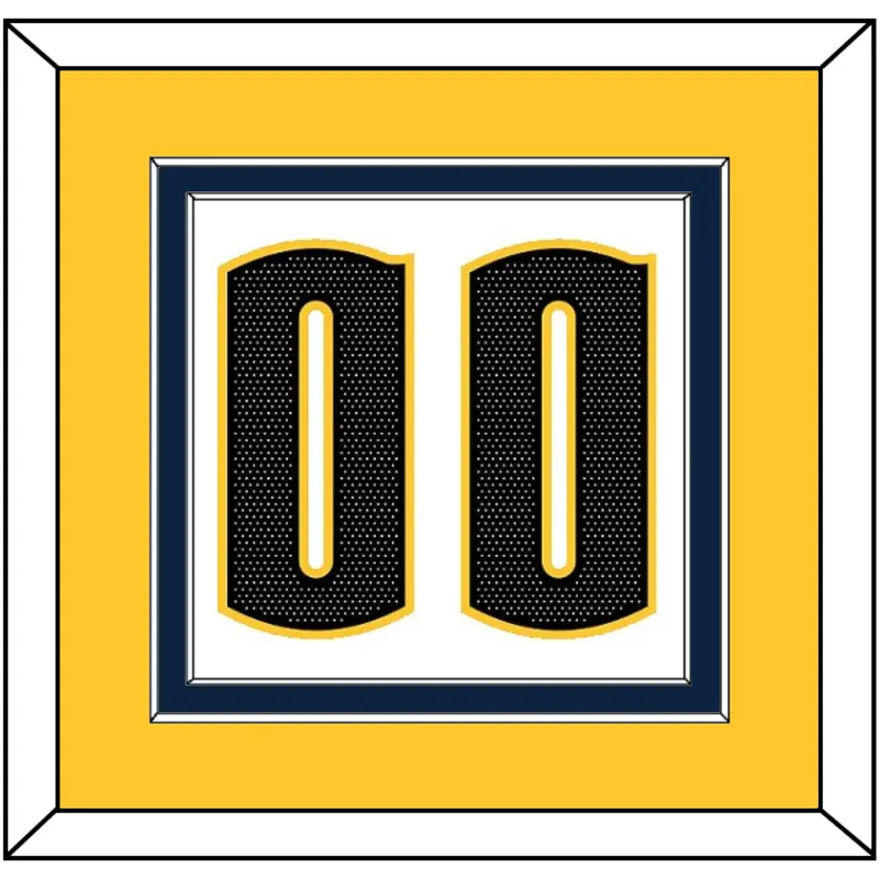 Denver Number - White Association - Double Mat 4