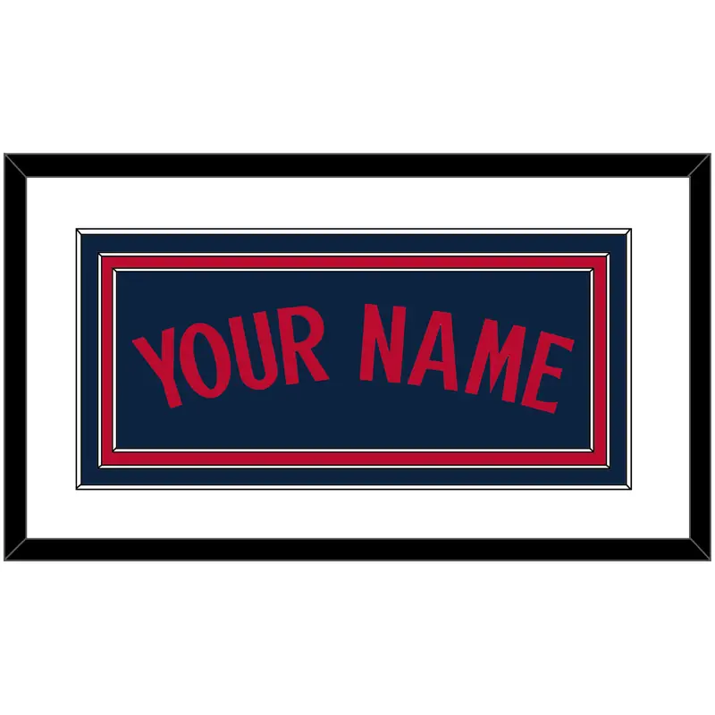 Minnesota Name - Alternate Road Navy - Triple Mat 1