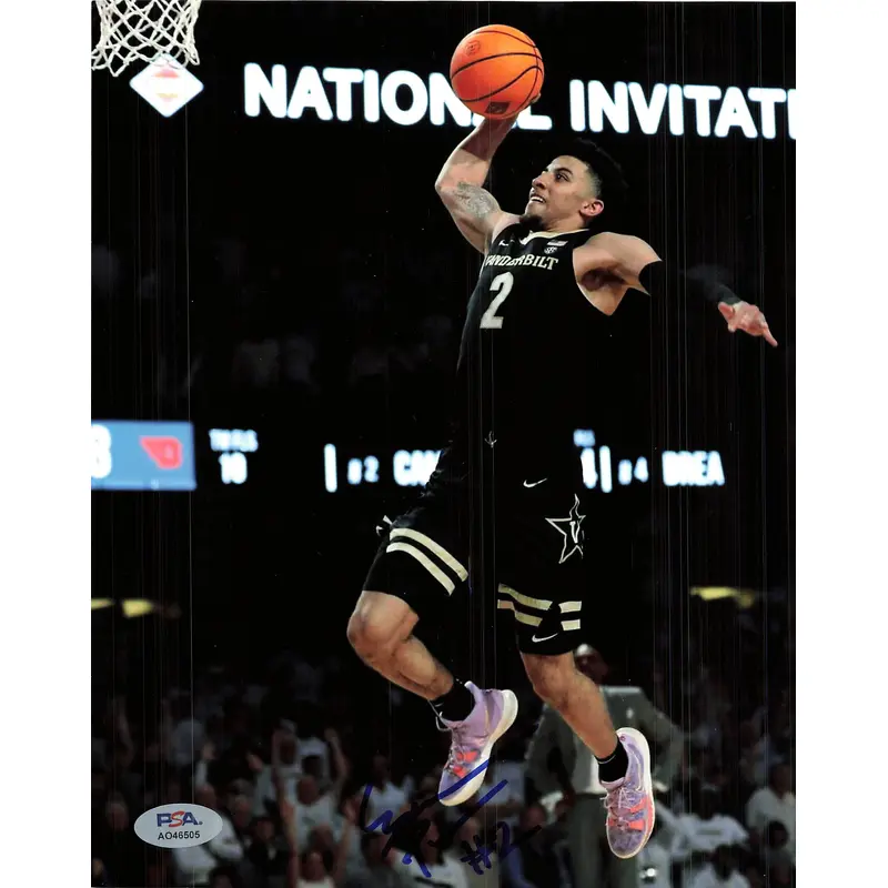 SCOTTIE PIPPEN JR. Signed 8x10 photo PSA/DNA Vanderbilt Autographed