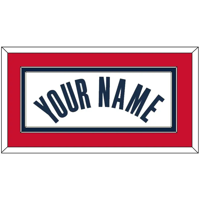 Washington Name - White Association - Double Mat 3