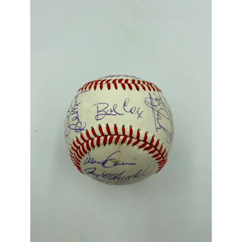 1982 Toronto Blue Jays Team Signed American League Baseball JSA COA