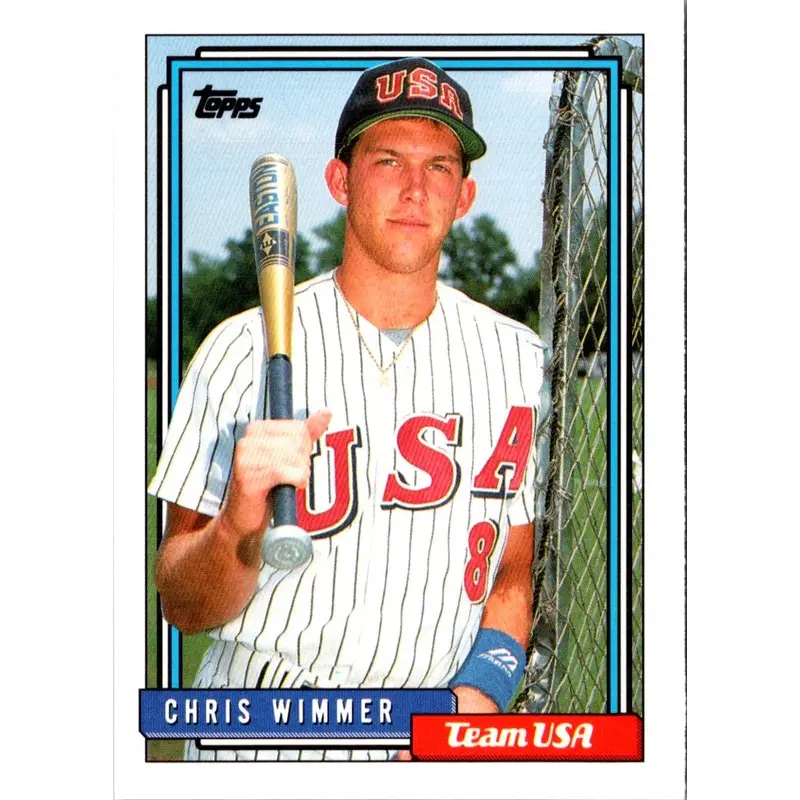 1992 Topps Traded Chris Wimmer #129T