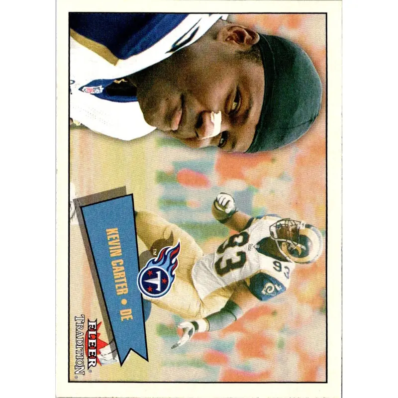 2001 Fleer Tradition Kevin Carter #200
