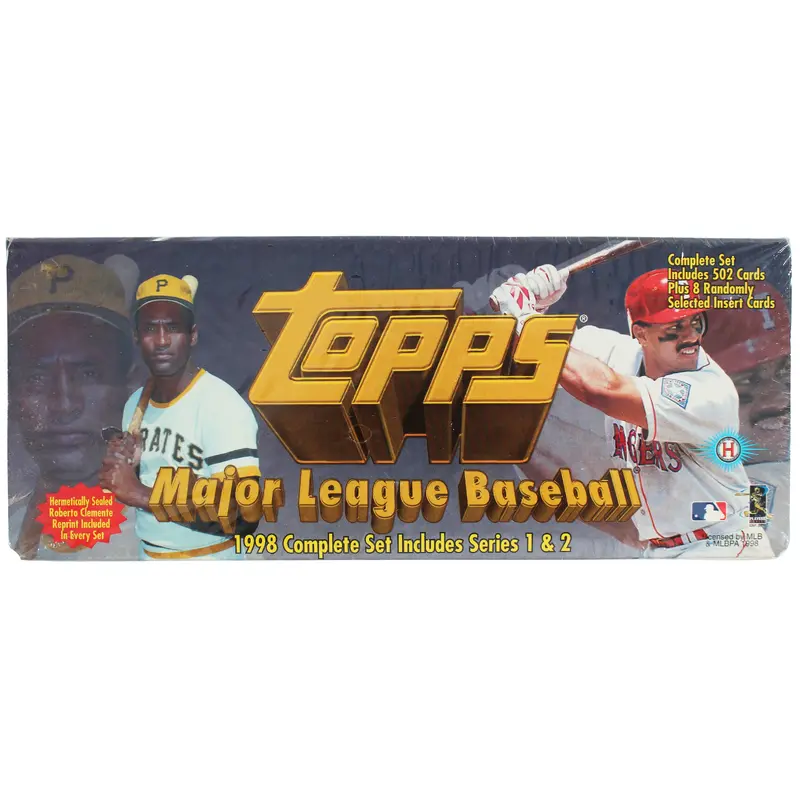 1998 Topps Major League Baseball Factory Sealed Complete Trading Card Set