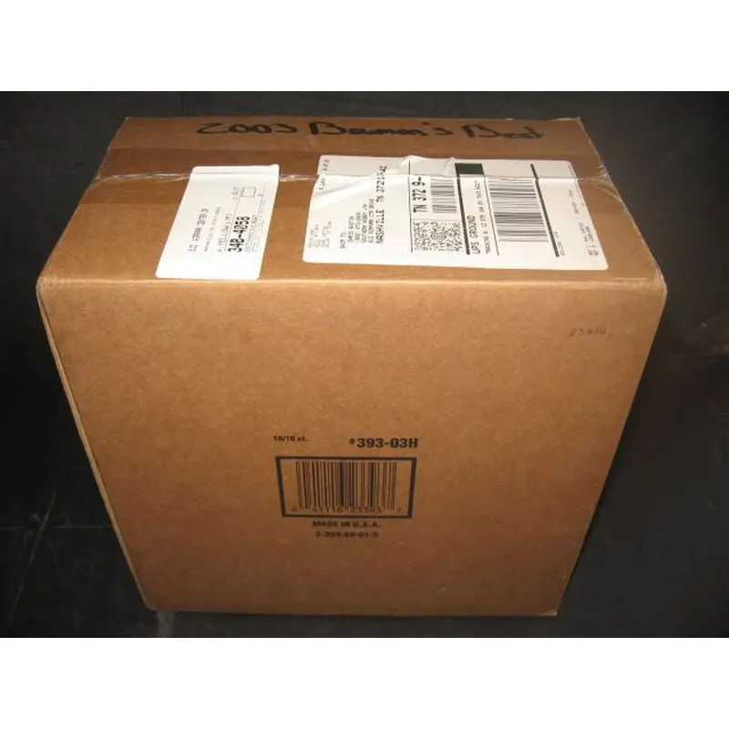 2003 Bowman's Best Baseball Case (Hobby) (10 Box)