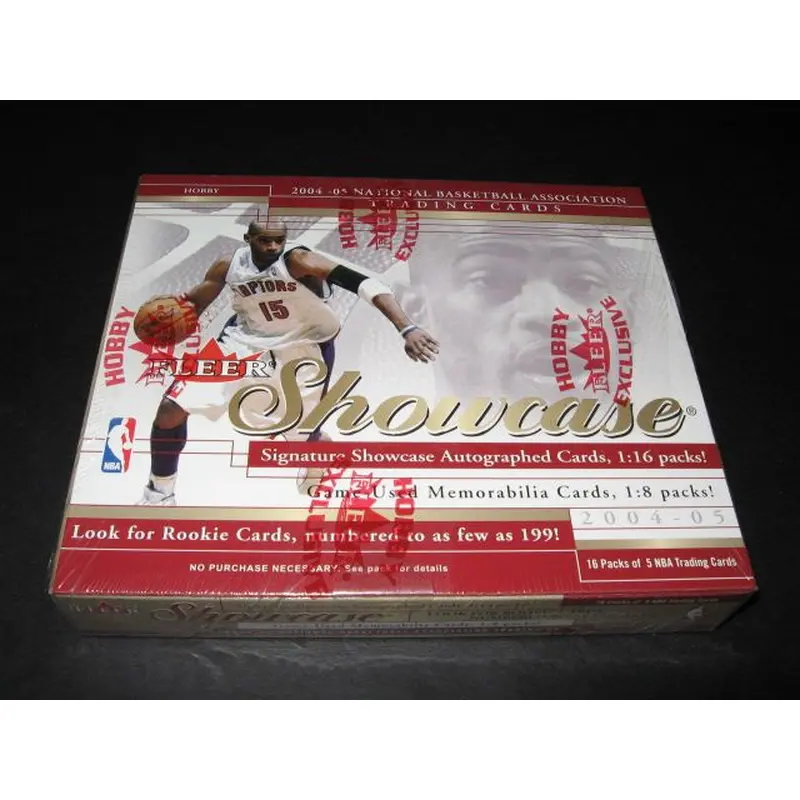 2004/05 Fleer Showcase Basketball Box (Hobby)