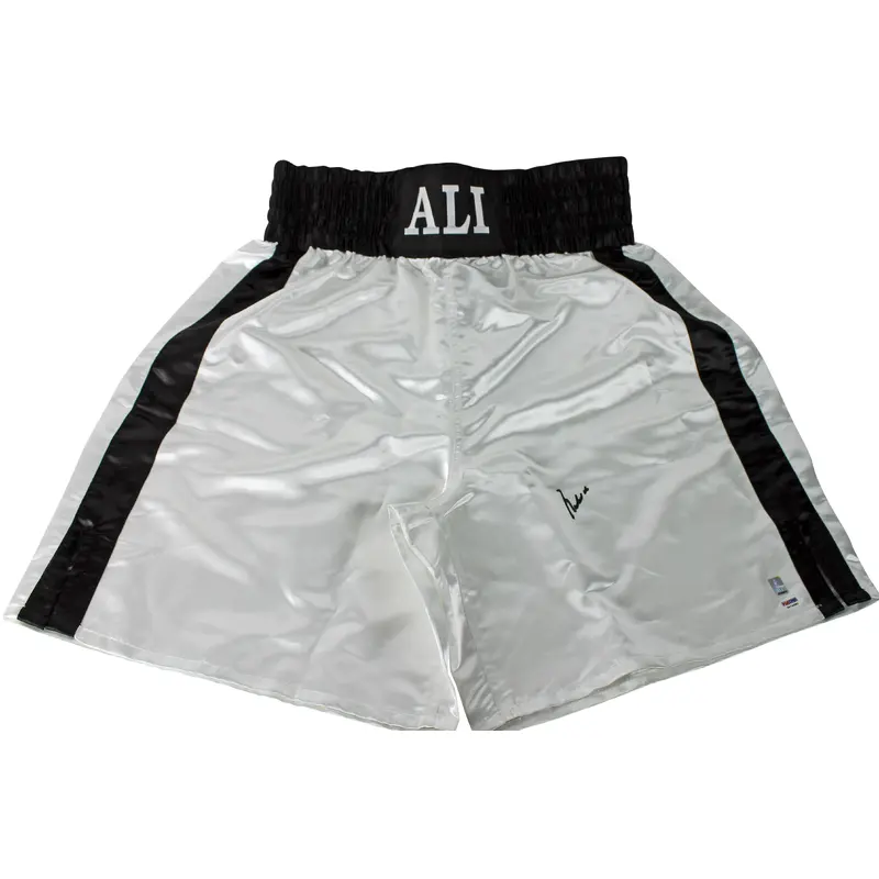Muhammad Ali Authentic Signed Ali Boxing Trunks Ali Hologram & PSA ITP #3A74682